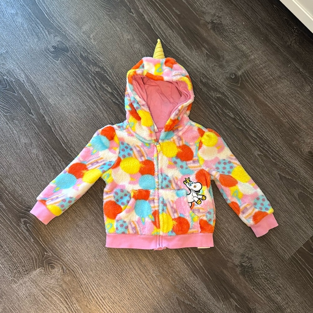 Disney Toy Story Fleece Zip Up Jacket 3T